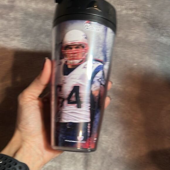 NFL patriots cup and lid - Picture 2 of 9